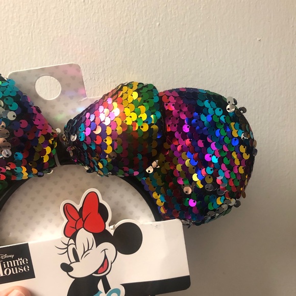 Lot of Two Disney Minie Mouse Ears Headbands - Picture 5 of 6